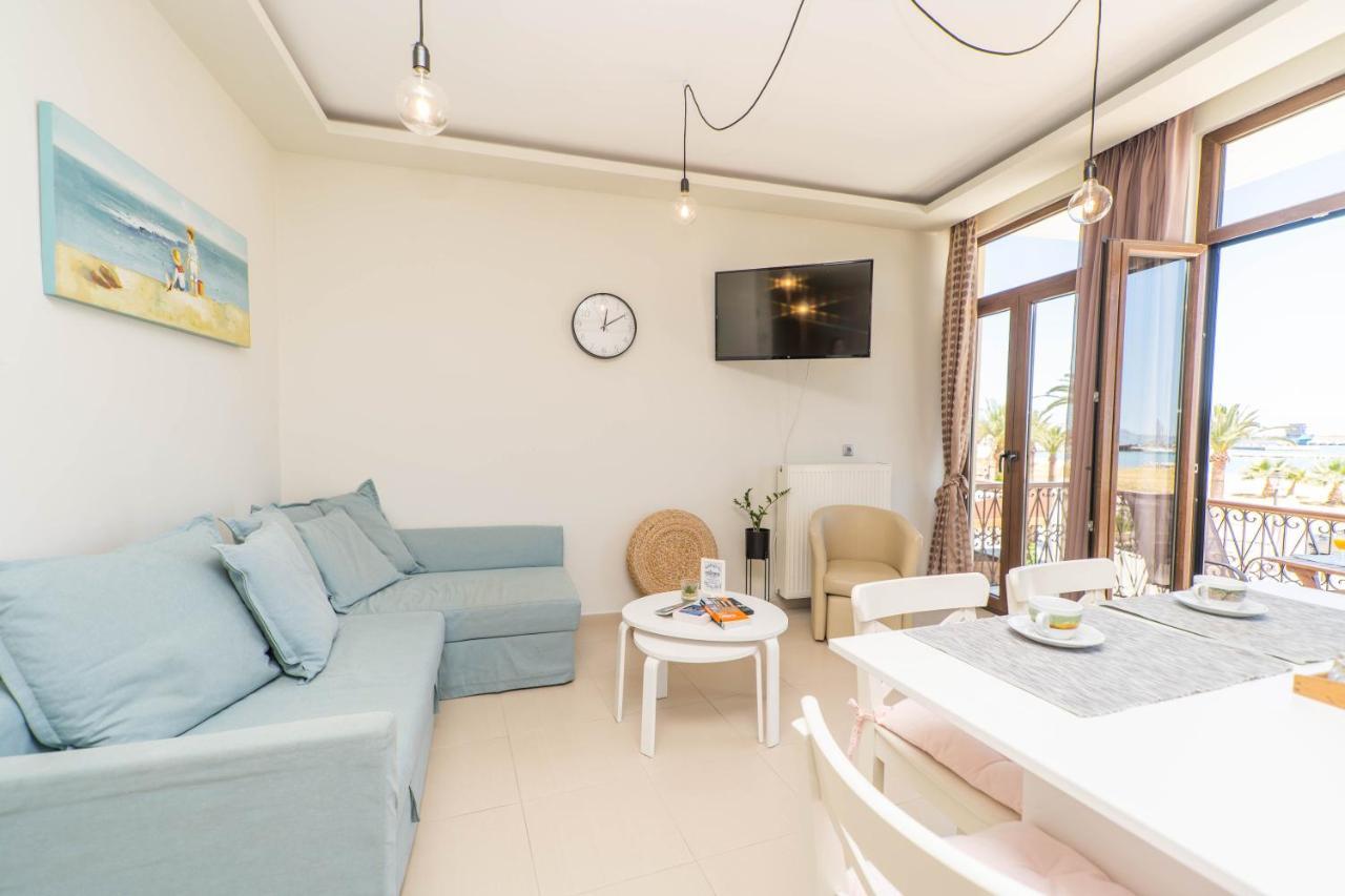 Blue Sea Relax Apartment Rethymno  ภายนอก รูปภาพ