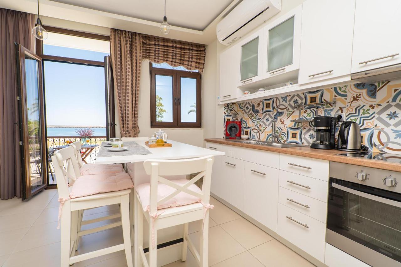 Blue Sea Relax Apartment Rethymno  ภายนอก รูปภาพ