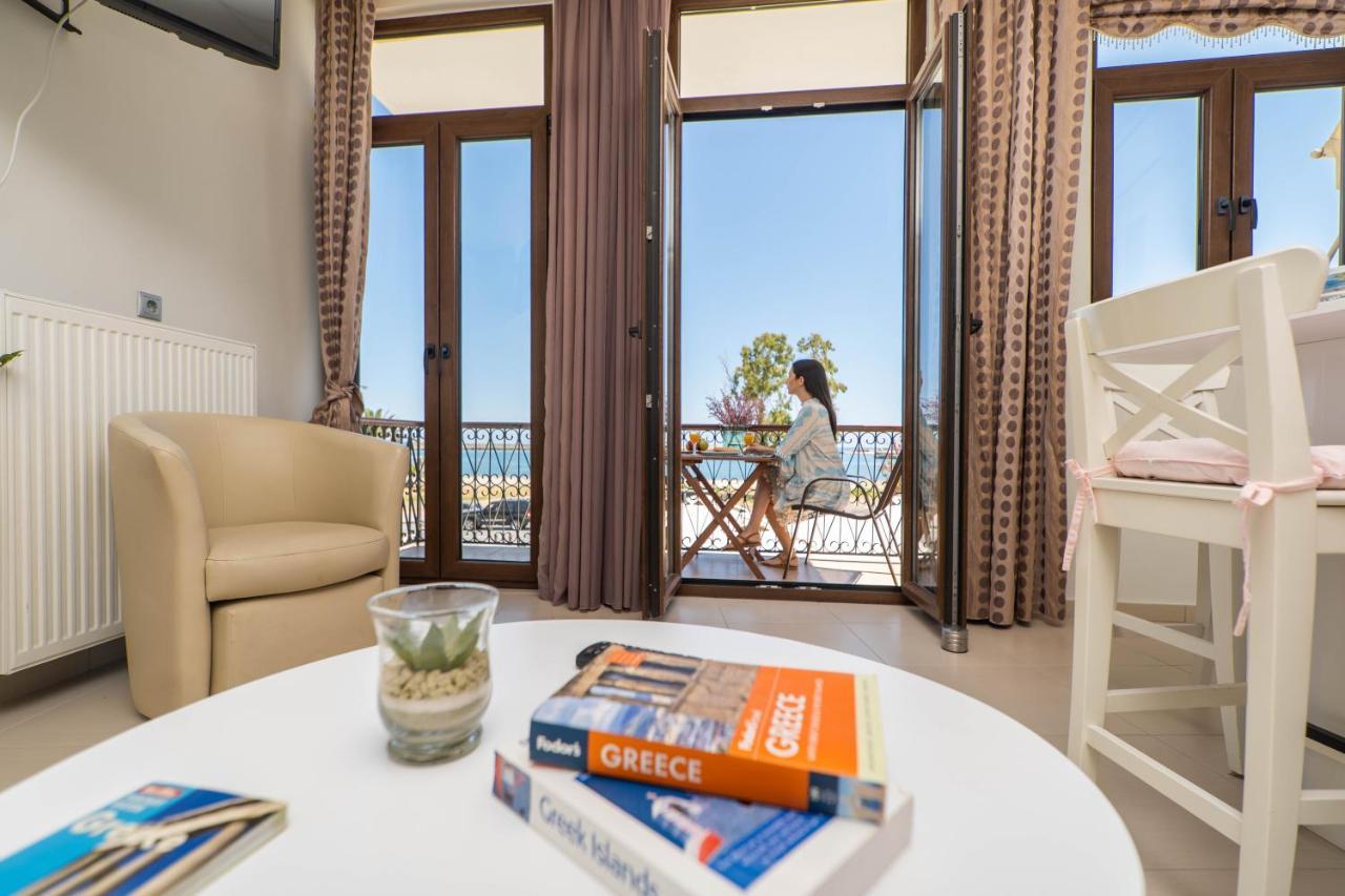 Blue Sea Relax Apartment Rethymno  ภายนอก รูปภาพ